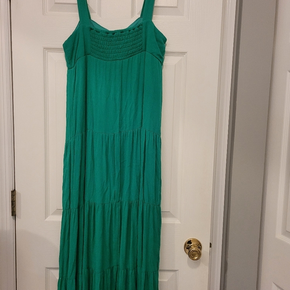 Moa Moa Dresses & Skirts - Moa Moa Elegant Green Maxi Dress